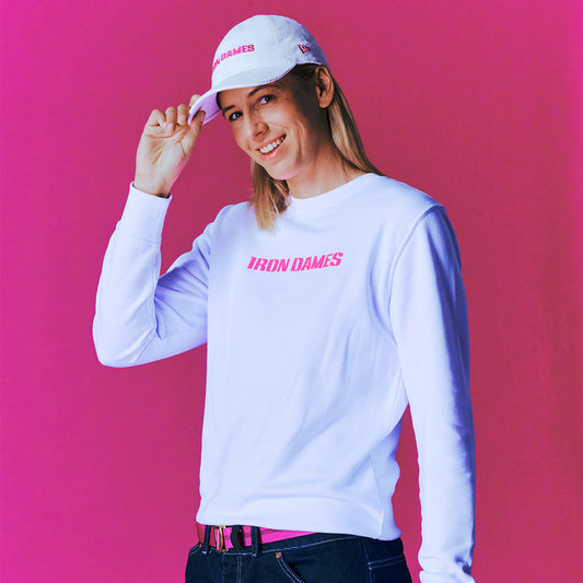 WHITE CORD 9TWENTY CAP - NEW ERA X IRON DAMES