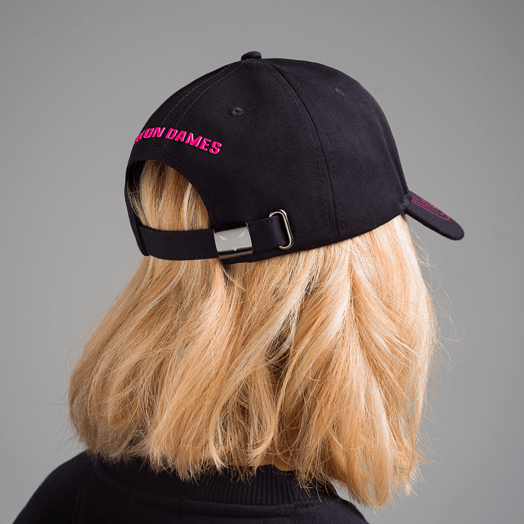 IRON DAMES BLACK ICON CAP