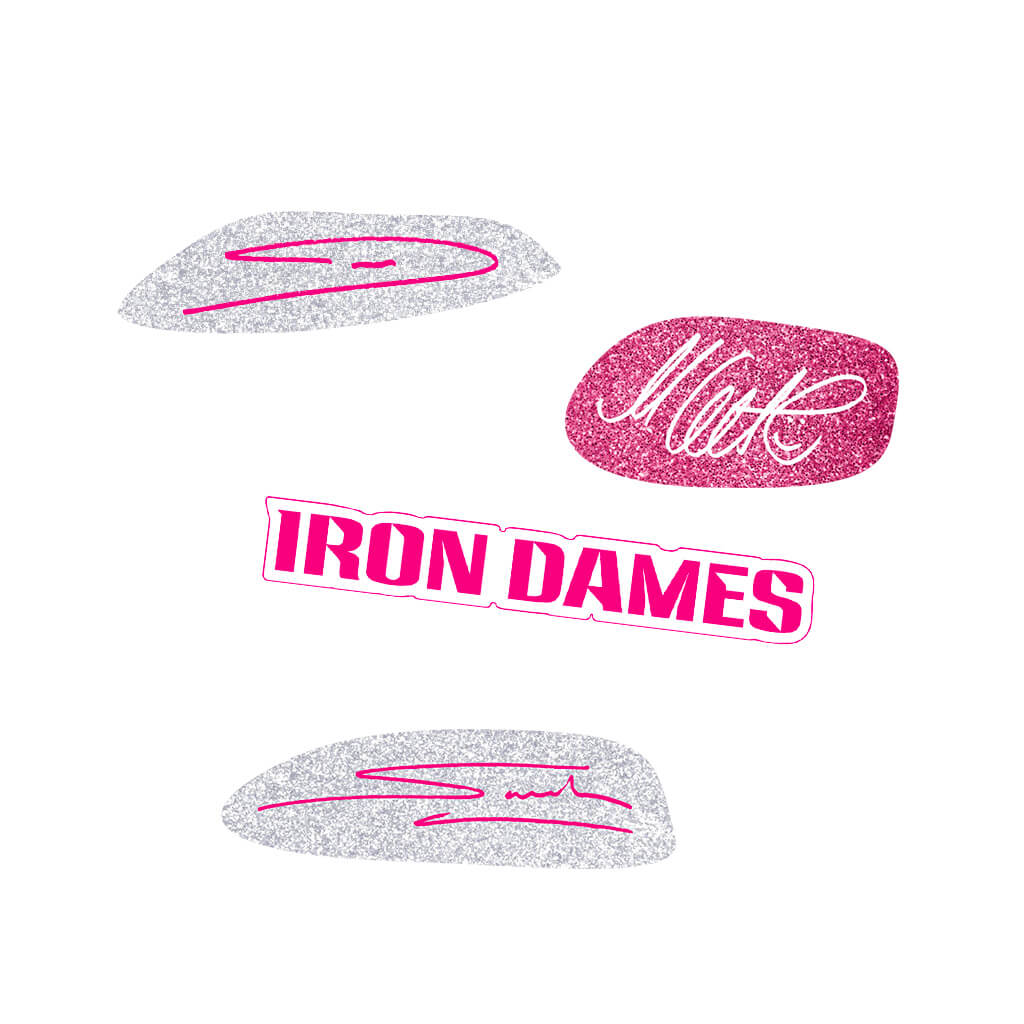 IRON DAMES STICKER PACK