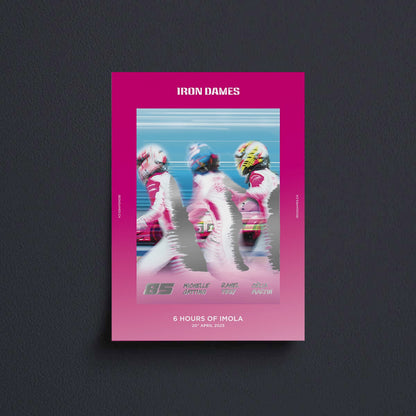 POSTER - IRON DAMES x IMOLA 2025